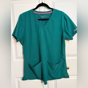 Med Couture Teal Scrub Set